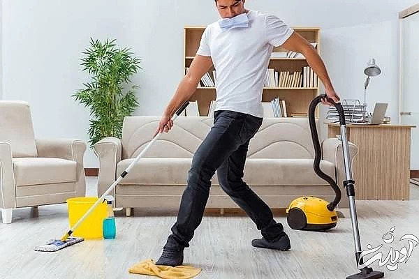 تمیز کردن منزل